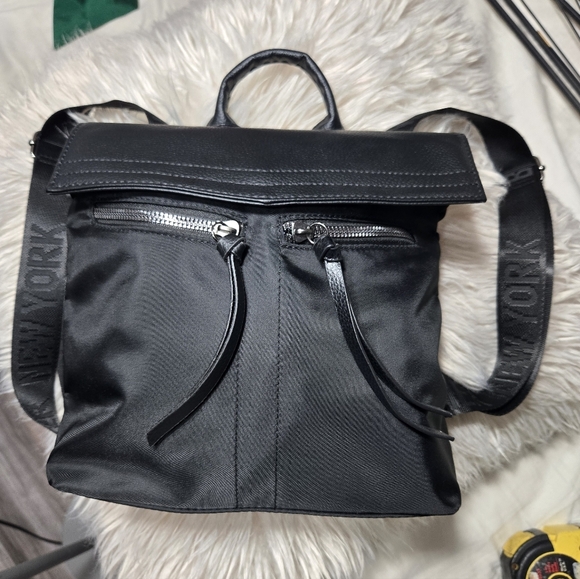 Botkier New York Trigger Mini Handbag Purse Black Polyester Backpack NWT main image 12